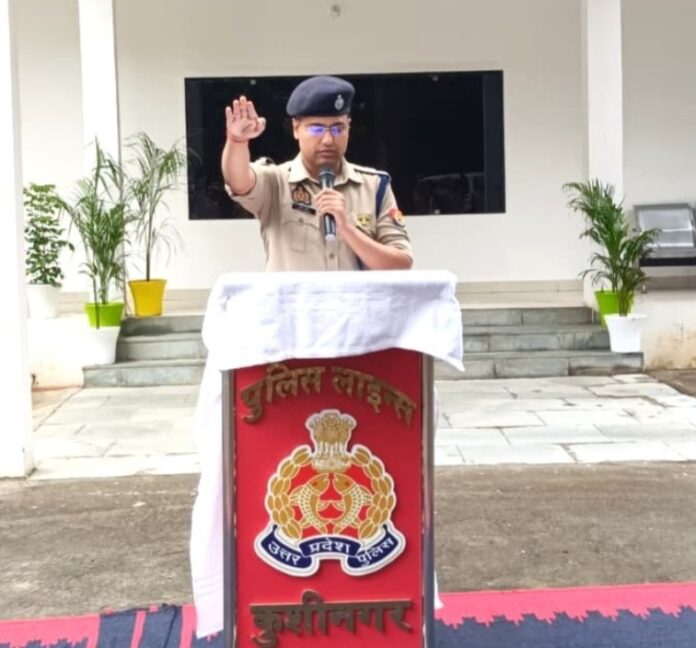 सरदार पटेल की जयंती पर पुलिसकर्मियों ने ली राष्ट्रीय एकता की शपथ